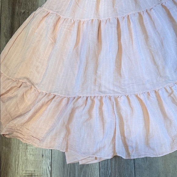 Morning Lavender PAIGE PUFF SLEEVE TIERED MIDI Dress Size S - Picture 8 of 10